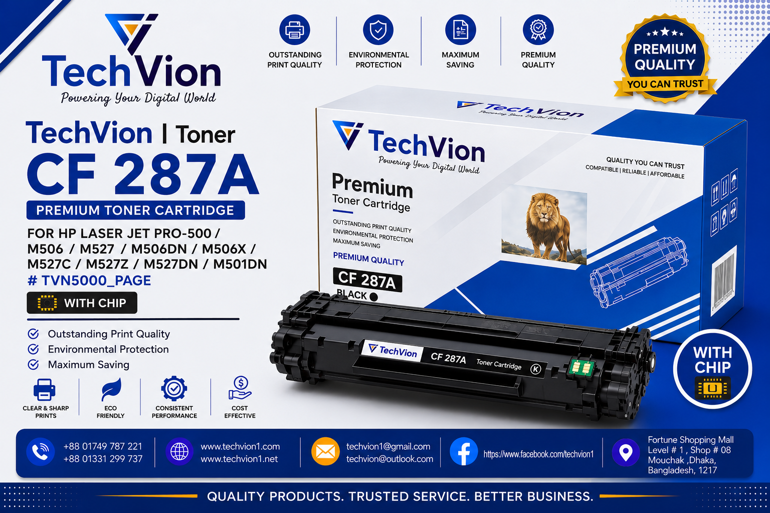 TechVion | Toner | M527/M506DN/M506X/M527C/M527Z/M527DN/M501DN  #TVN5000_PAGE